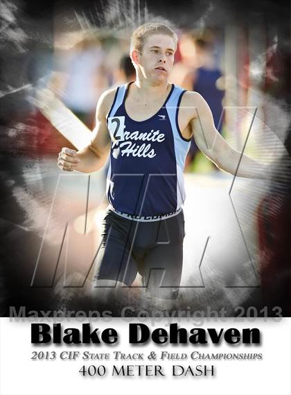 Thumbnail 1 in CIF State Track & Field Championships (Boys 400m) photogallery.