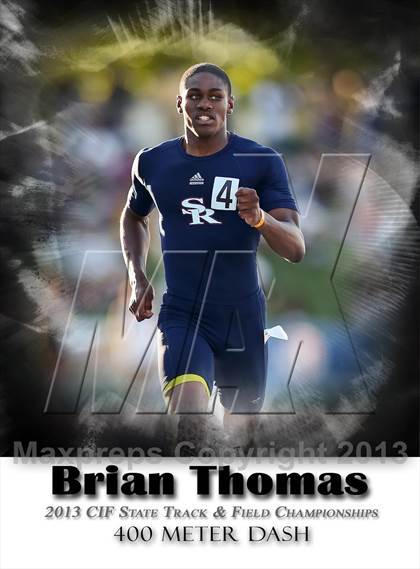 Thumbnail 3 in CIF State Track & Field Championships (Boys 400m) photogallery.