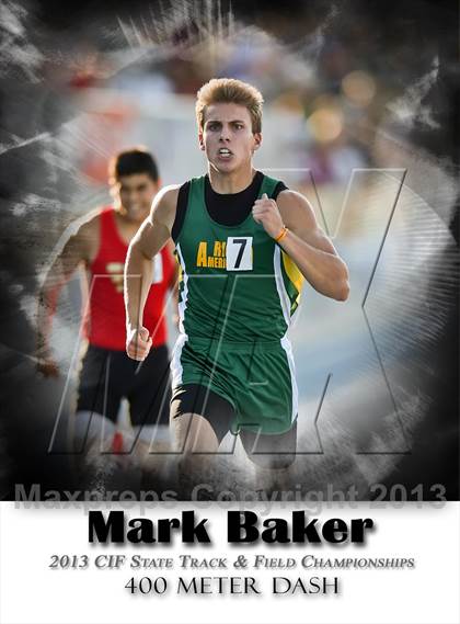 Thumbnail 1 in CIF State Track & Field Championships (Boys 400m) photogallery.