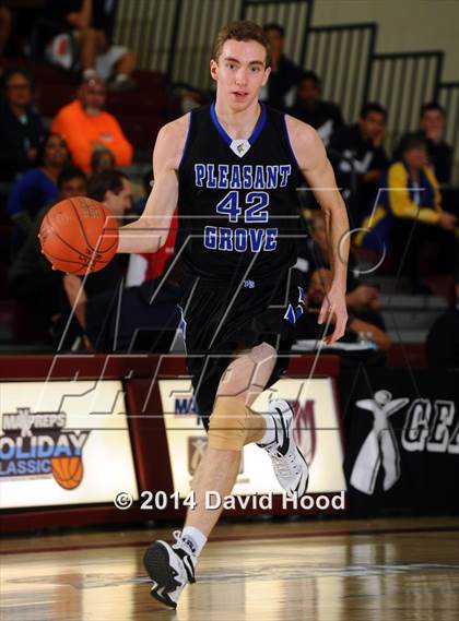 Thumbnail 1 in Capistrano Valley vs. Pleasant Grove (MaxPreps Holiday Classic) photogallery.