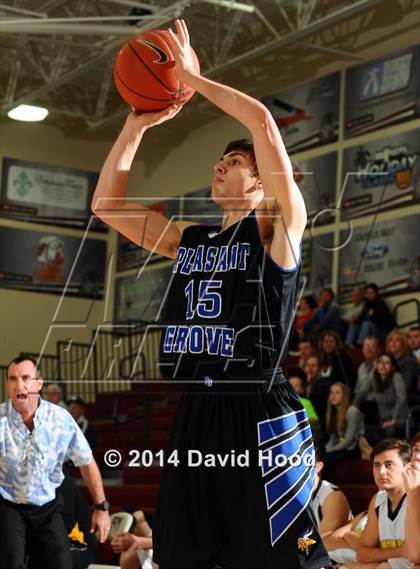 Thumbnail 1 in Capistrano Valley vs. Pleasant Grove (MaxPreps Holiday Classic) photogallery.