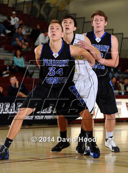 Thumbnail 1 in Capistrano Valley vs. Pleasant Grove (MaxPreps Holiday Classic) photogallery.