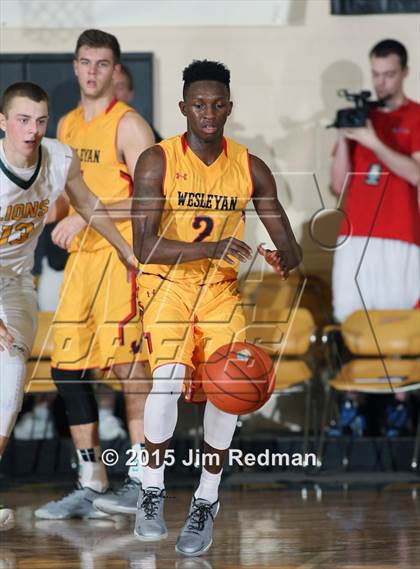 Thumbnail 1 in West Linn vs. Wesleyan Christian Academy (City of Palms Classic) photogallery.