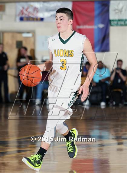 Thumbnail 2 in West Linn vs. Wesleyan Christian Academy (City of Palms Classic) photogallery.