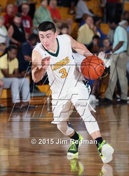 Thumbnail 3 in West Linn vs. Wesleyan Christian Academy (City of Palms Classic) photogallery.