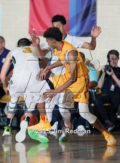 Thumbnail 2 in West Linn vs. Wesleyan Christian Academy (City of Palms Classic) photogallery.