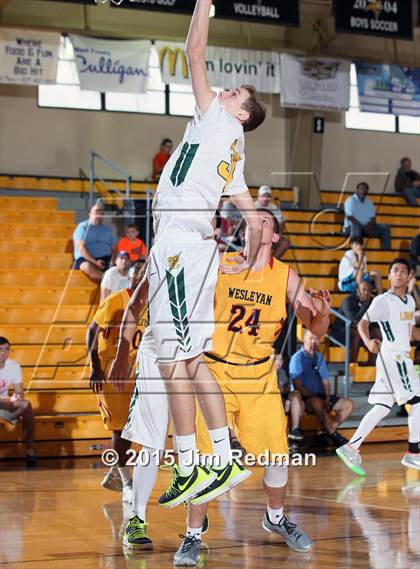 Thumbnail 1 in West Linn vs. Wesleyan Christian Academy (City of Palms Classic) photogallery.