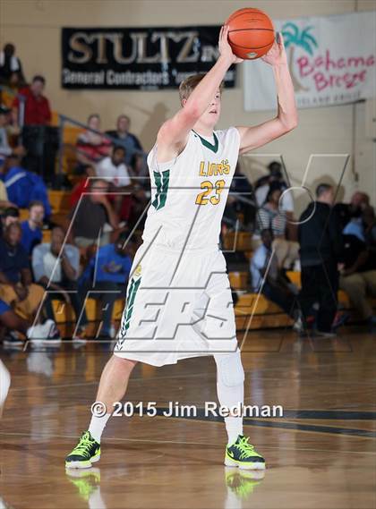 Thumbnail 3 in West Linn vs. Wesleyan Christian Academy (City of Palms Classic) photogallery.