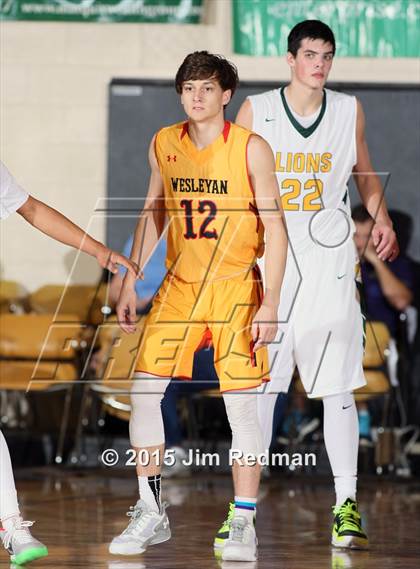 Thumbnail 3 in West Linn vs. Wesleyan Christian Academy (City of Palms Classic) photogallery.