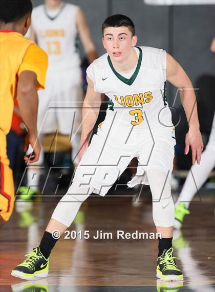 Thumbnail 2 in West Linn vs. Wesleyan Christian Academy (City of Palms Classic) photogallery.