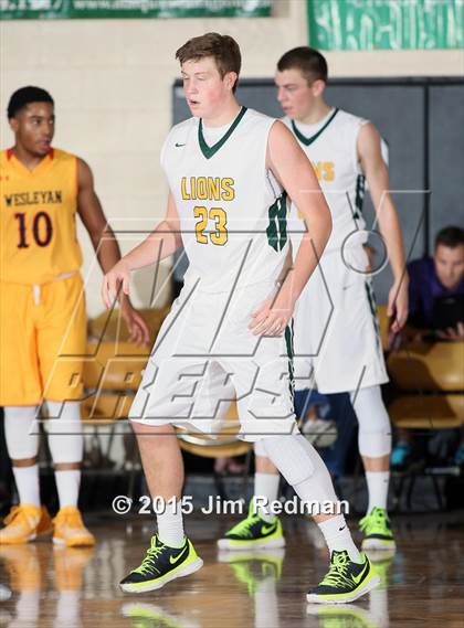Thumbnail 2 in West Linn vs. Wesleyan Christian Academy (City of Palms Classic) photogallery.
