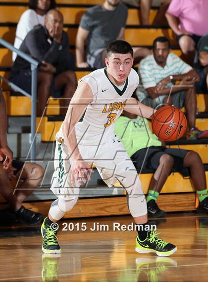 Thumbnail 2 in West Linn vs. Wesleyan Christian Academy (City of Palms Classic) photogallery.