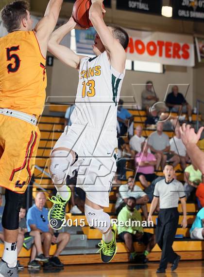Thumbnail 3 in West Linn vs. Wesleyan Christian Academy (City of Palms Classic) photogallery.