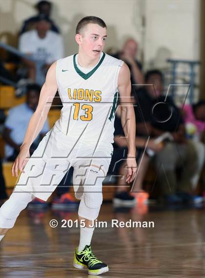 Thumbnail 2 in West Linn vs. Wesleyan Christian Academy (City of Palms Classic) photogallery.
