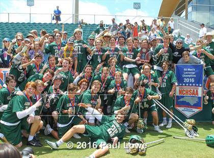 Thumbnail 1 in Cardinal Gibbons vs. Lake Norman (NCHSAA 4A Final) photogallery.