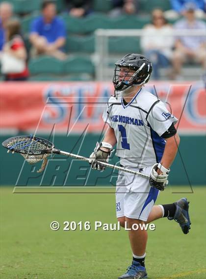 Thumbnail 1 in Cardinal Gibbons vs. Lake Norman (NCHSAA 4A Final) photogallery.