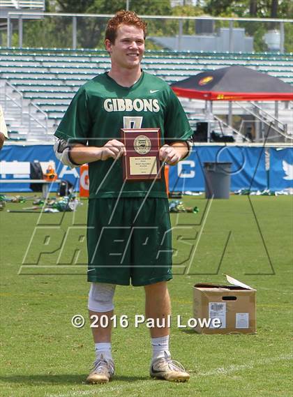 Thumbnail 2 in Cardinal Gibbons vs. Lake Norman (NCHSAA 4A Final) photogallery.
