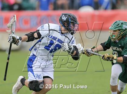 Thumbnail 3 in Cardinal Gibbons vs. Lake Norman (NCHSAA 4A Final) photogallery.