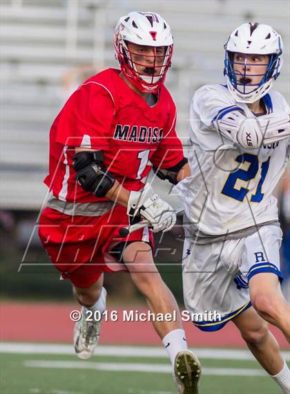 Thumbnail 2 in Madison vs Robinson (VHSL 6A North Regional Semifinal) photogallery.