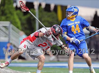 Thumbnail 2 in West Islip vs Syosset (NYSPHSAA Class A Regional Final) photogallery.