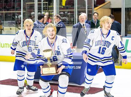 Thumbnail 2 in Bangor vs. Lewiston (MPA Class A State Final) photogallery.