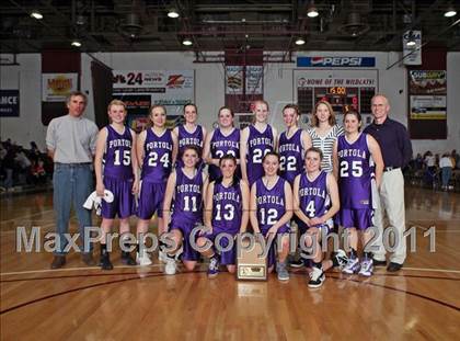 Thumbnail 1 in Portola vs. Hamilton (CIF NS D5 Final) photogallery.