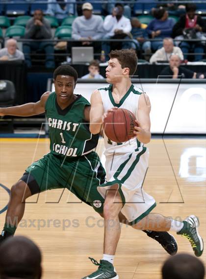 Thumbnail 2 in Christ School vs Ravenscroft (MLK North Carolina Scholastic Classic) photogallery.