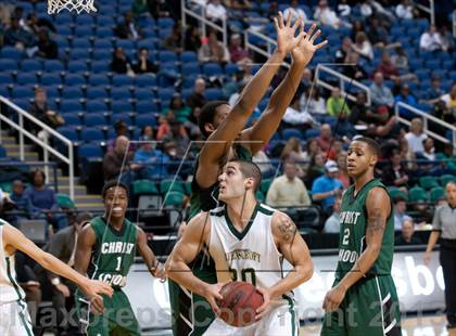 Thumbnail 2 in Christ School vs Ravenscroft (MLK North Carolina Scholastic Classic) photogallery.