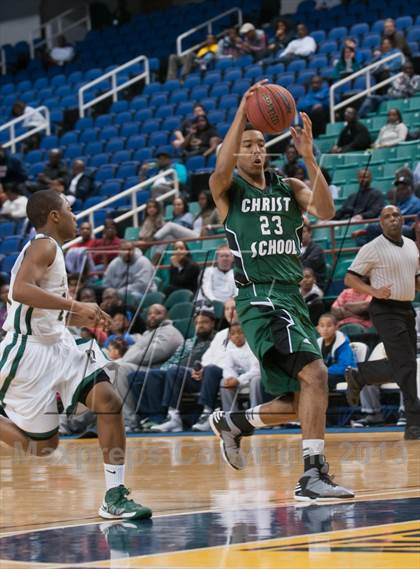 Thumbnail 2 in Christ School vs Ravenscroft (MLK North Carolina Scholastic Classic) photogallery.