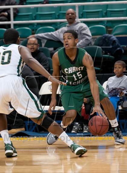 Thumbnail 2 in Christ School vs Ravenscroft (MLK North Carolina Scholastic Classic) photogallery.