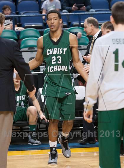 Thumbnail 1 in Christ School vs Ravenscroft (MLK North Carolina Scholastic Classic) photogallery.