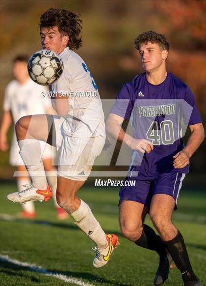 Thumbnail 2 in Falmouth @ Marshwood (MPA Class A Regional Quarterfinal) photogallery.