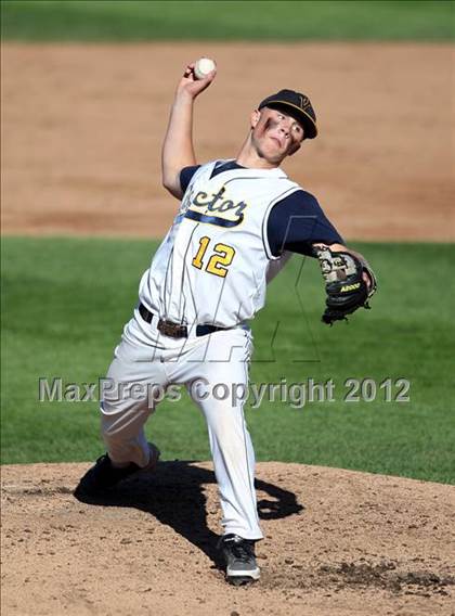 Thumbnail 2 in McQuaid vs Victor (NYSPHSAA Section 5 Class AA Final) photogallery.