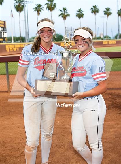 Thumbnail 3 in Camp Verde vs. Benson (AIA 2A Final Award Photos)  photogallery.