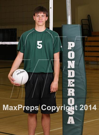 Thumbnail 3 in Ponderosa JV Boys Volleyball Team and Individual Photos photogallery.