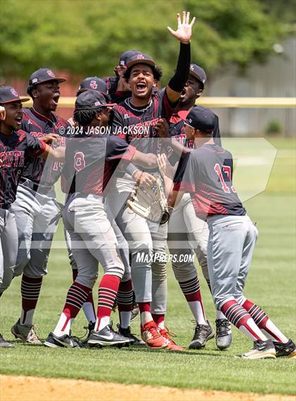 Thumbnail 3 in South Central @ Cape Fear (NCHSAA 3A East Round 2) photogallery.