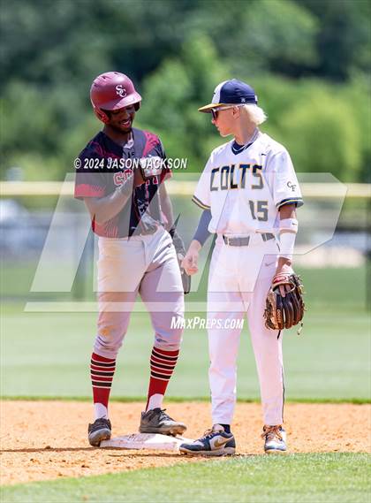 Thumbnail 3 in South Central @ Cape Fear (NCHSAA 3A East Round 2) photogallery.