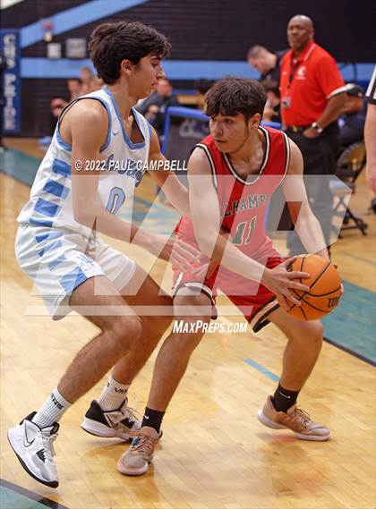 Thumbnail 1 in Corona del Mar vs Alhambra (Winter Hoops Shootout) photogallery.