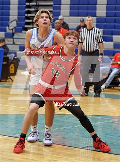 Thumbnail 2 in Corona del Mar vs Alhambra (Winter Hoops Shootout) photogallery.