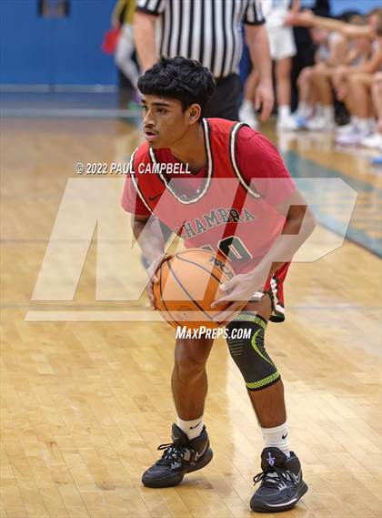 Thumbnail 3 in Corona del Mar vs Alhambra (Winter Hoops Shootout) photogallery.