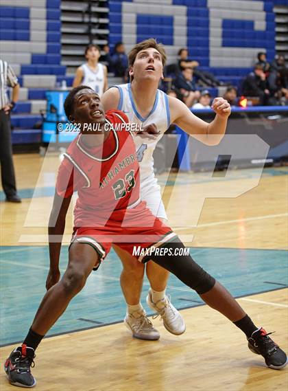 Thumbnail 2 in Corona del Mar vs Alhambra (Winter Hoops Shootout) photogallery.