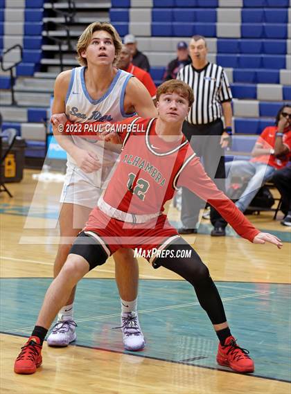 Thumbnail 1 in Corona del Mar vs Alhambra (Winter Hoops Shootout) photogallery.