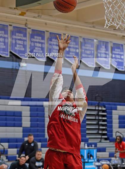 Thumbnail 1 in Corona del Mar vs Alhambra (Winter Hoops Shootout) photogallery.