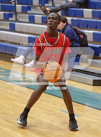 Thumbnail 1 in Corona del Mar vs Alhambra (Winter Hoops Shootout) photogallery.
