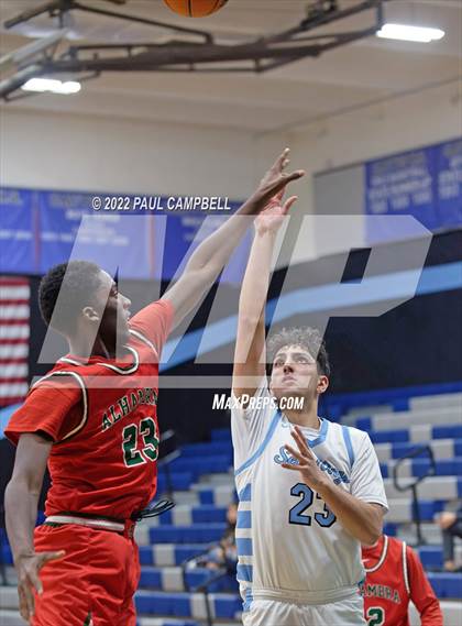 Thumbnail 1 in Corona del Mar vs Alhambra (Winter Hoops Shootout) photogallery.