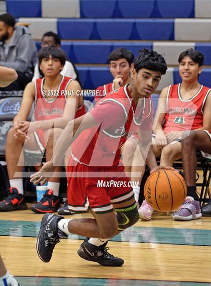Thumbnail 2 in Corona del Mar vs Alhambra (Winter Hoops Shootout) photogallery.