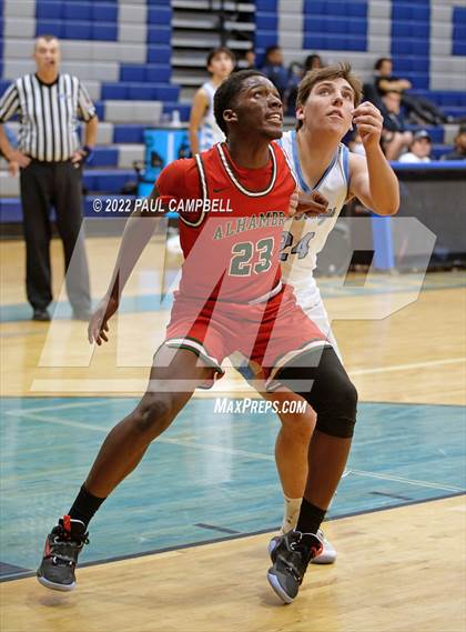 Thumbnail 1 in Corona del Mar vs Alhambra (Winter Hoops Shootout) photogallery.