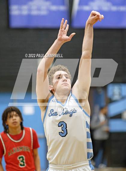 Thumbnail 1 in Corona del Mar vs Alhambra (Winter Hoops Shootout) photogallery.