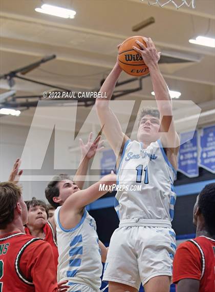 Thumbnail 3 in Corona del Mar vs Alhambra (Winter Hoops Shootout) photogallery.