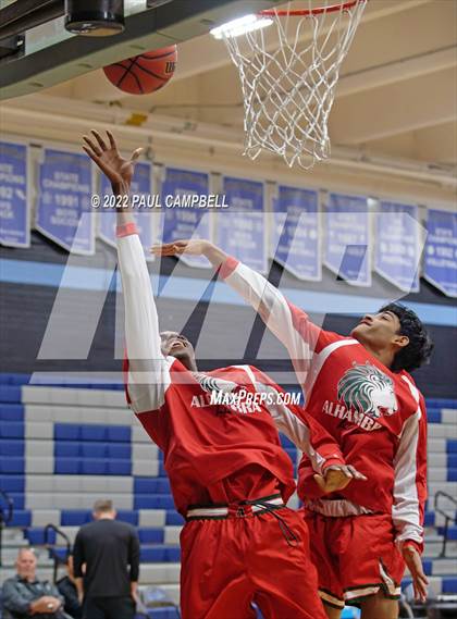 Thumbnail 3 in Corona del Mar vs Alhambra (Winter Hoops Shootout) photogallery.